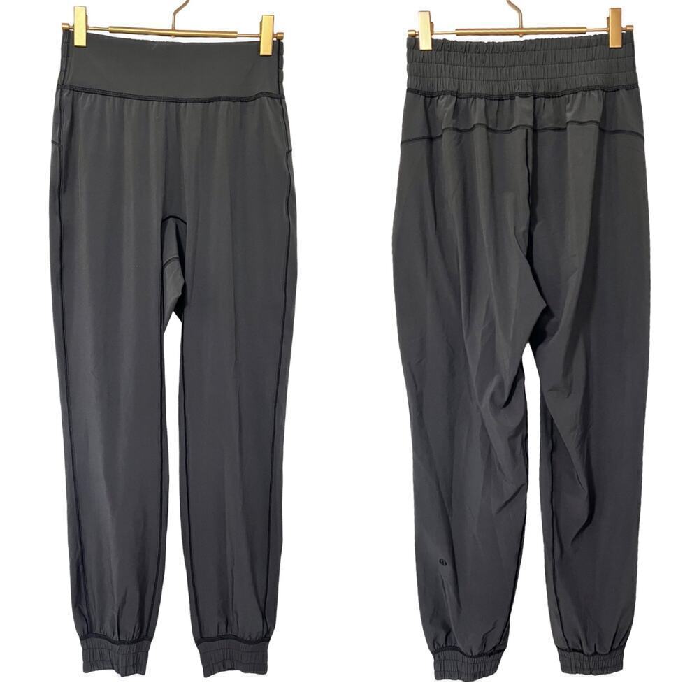 Lululemon Women’s Sun Setter Jogger‎ Pants Size 4 Charcoal Grey Athletic Gym